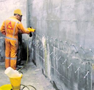 Xử lý vết nứt kết cấu  