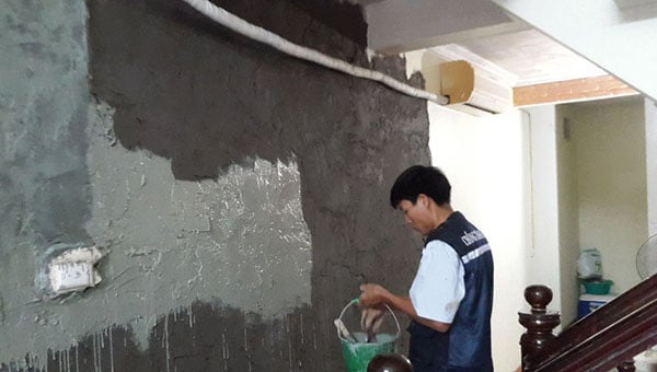 Chống thấm ngược bằng Sika