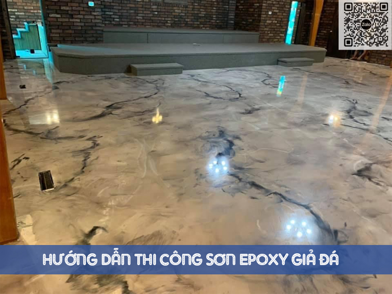 Mẫu thi công sơn giả đá