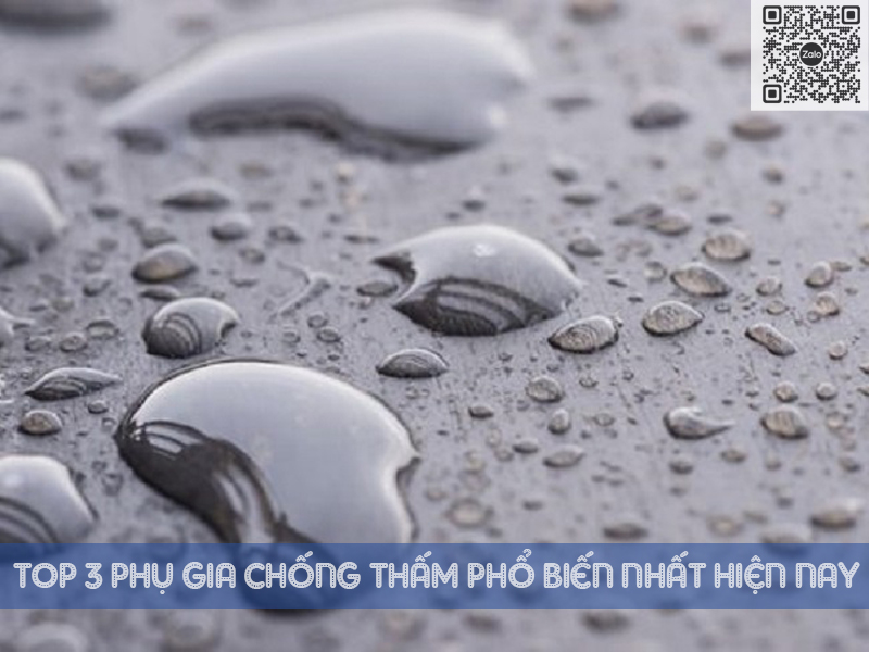 Lợi ích của phụ gia chống thấm trong xây dựng