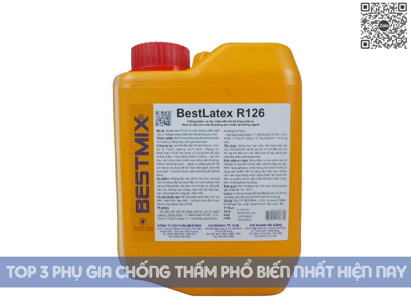 Phụ gia chống thấm Bestlatex R126