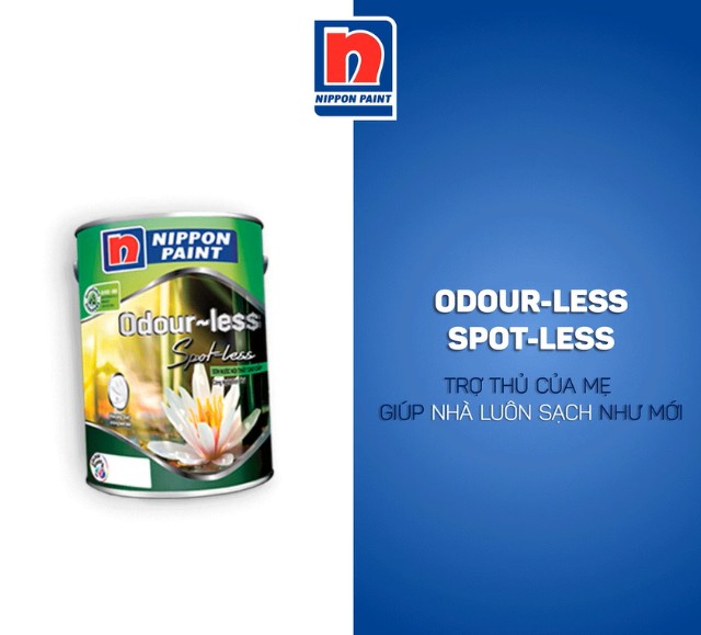 Dòng sơn Nippon Odour-less Spot-less là sự lựa chọn lý tưởng cho sơn nội thất khách sạn