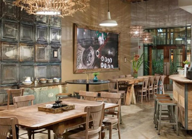Thiết kế màu sơn quán cafe với màu Brown Sugar