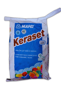 Báo giá keo dán gạch Keraset