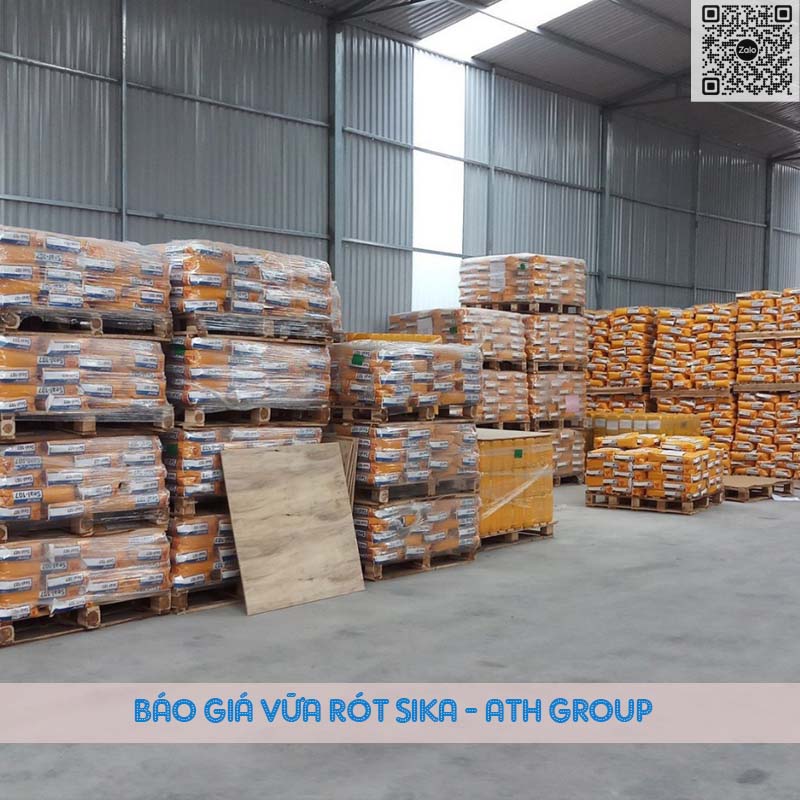 ATH Group cung cấp các sản phẩm vữa rót Sika tại Hà Nội và HCM