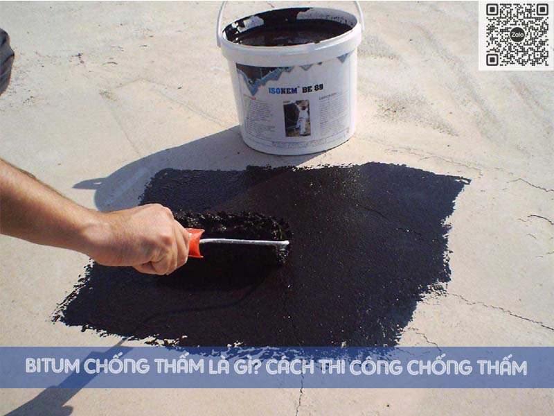 Bitum chống thấm là gì?