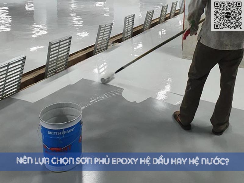 SƠN PHỦ EPOXY HỆ NƯỚC