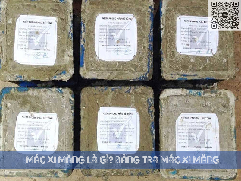 Mác xi măng còn gọi là mác bê tông