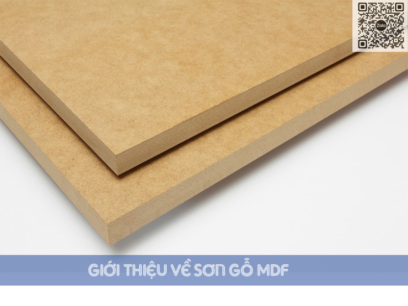 Sơn gỗ MDF