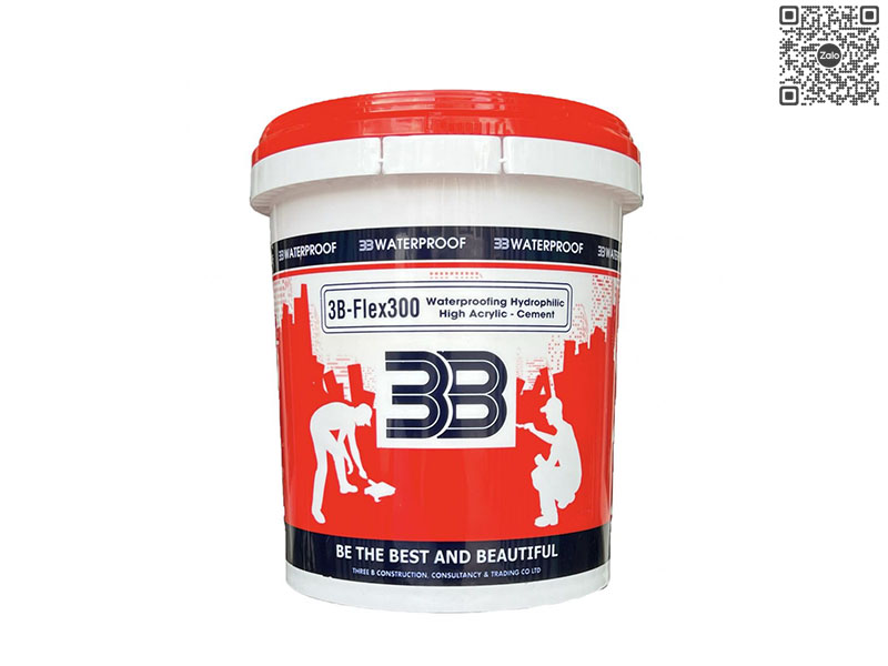 3B-FLEX300 - Vữa Chống Thấm 2 Thành Phần