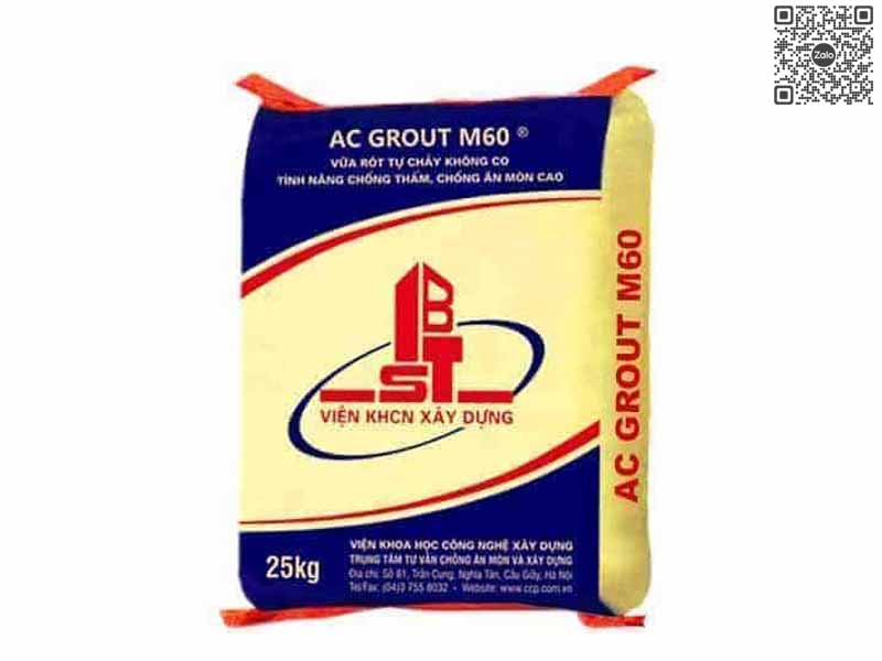 AC GROUT M60 | Vữa Rót Tự Chảy Không Co Ngót
