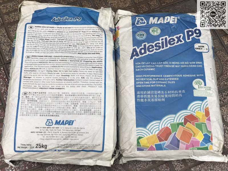 ADESILEX P9 | Keo Dán Gạch Cao Cấp Gốc Xi Măng