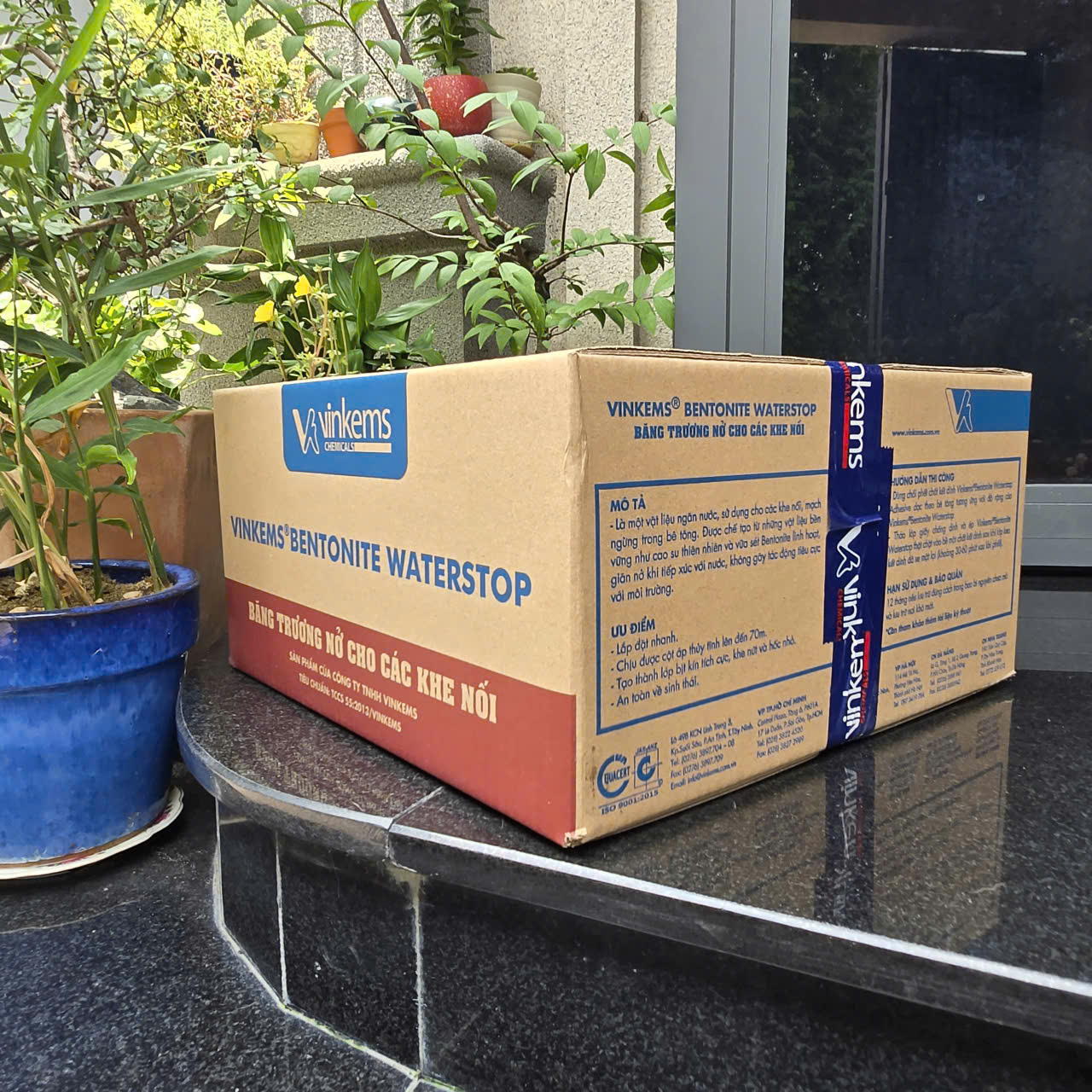 Alternative view of VINKEMS BENTONITE WATERSTOP | Thanh Thủy Trương Chống Thấm