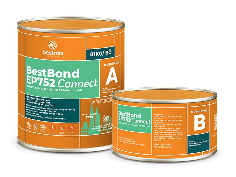 BESTBOND EP752 Connect | Keo Epoxy Cường Độ Cao