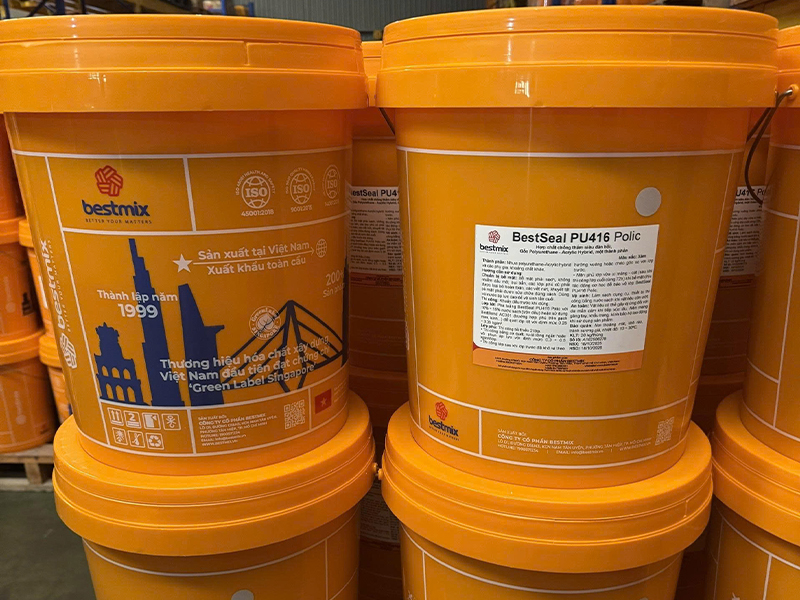 BestSeal PU416 Polic - Màng Chống Thấm Đàn Hồi