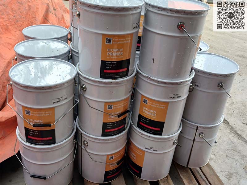 Bitumen Primer [18L] Sơn Lót Chống Thấm Bitum