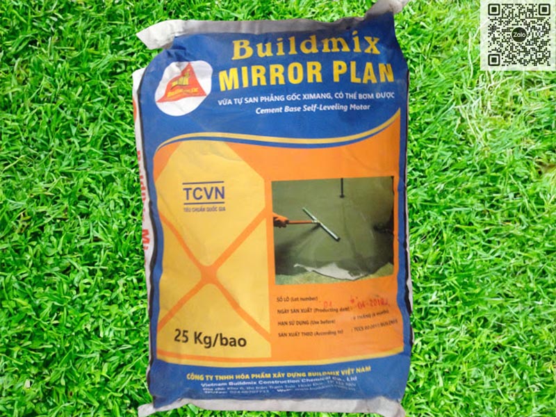 Buildmix Mirror PLAN | Vữa tự san phẳng gốc ximang, có thể bơm được