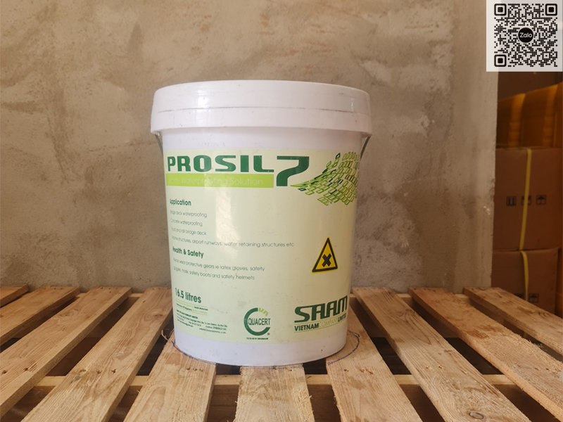 Chống Thấm Prosil 7 | Thẩm Thấu Silicat Biến Tính