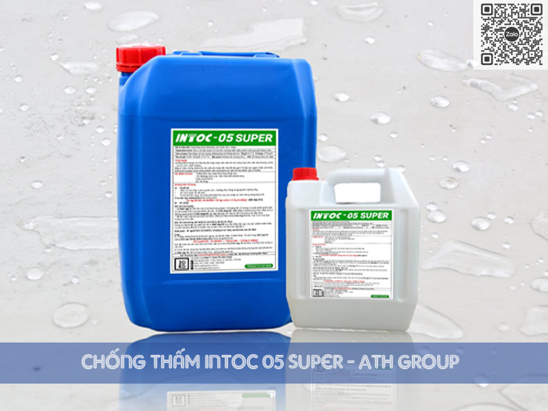 INTOC 05 SUPER | Chống Thấm Thuận Cho Bề Mặt Bê Tông