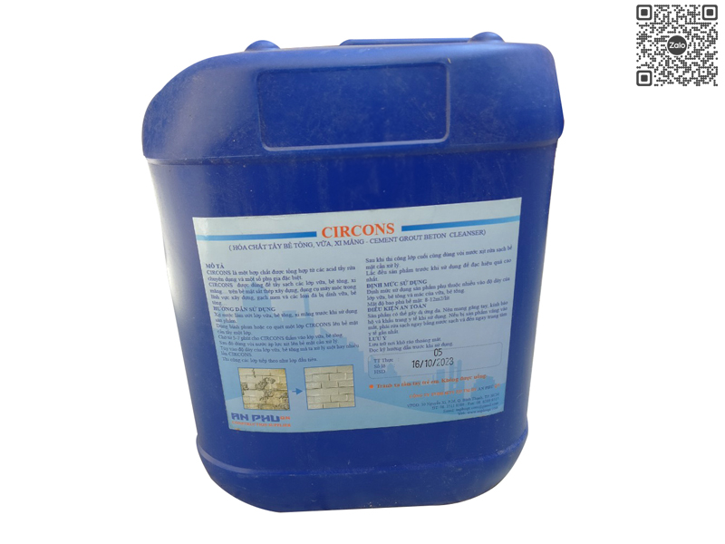 CIRCONS M | Hoá Chất Tẩy Rửa Vữa, Bê Tông