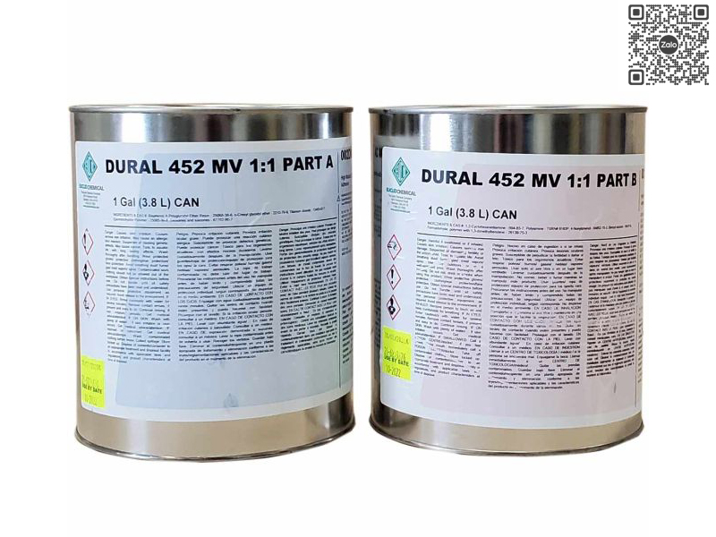 DURAL 452 MV | Chất Kết Dính Epoxy Có Độ Nhớt Trung Bình