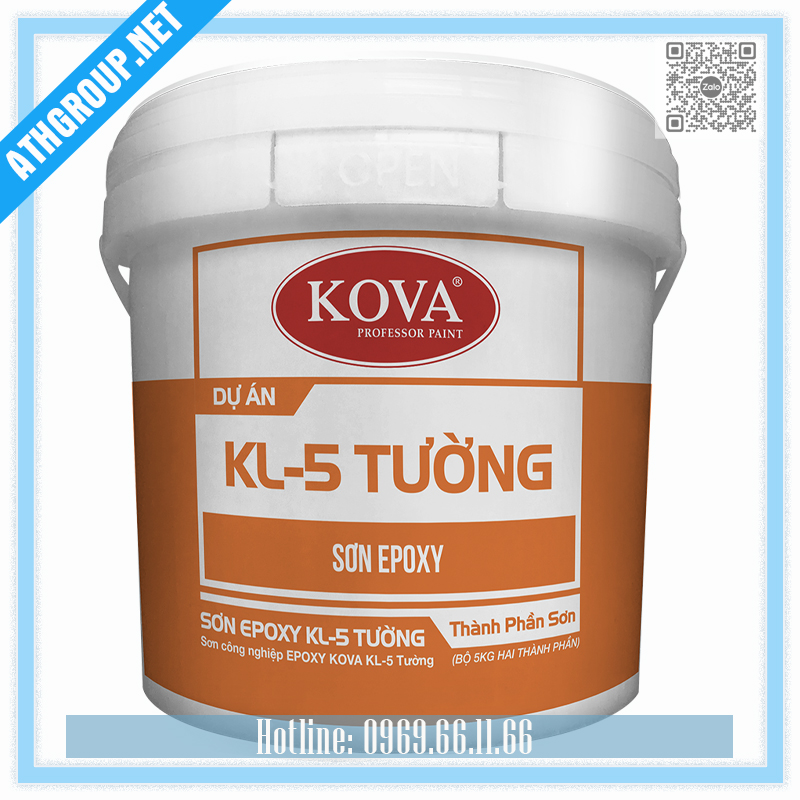 KOVA KL-5 TƯỜNG | Sơn Công Nghiệp Epoxy