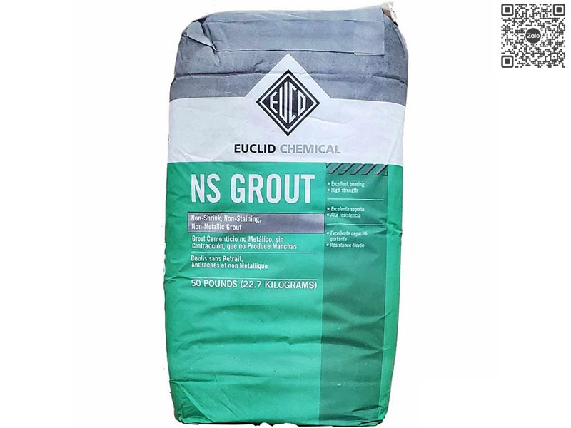 EUCLID CHEMICAL NS GROUT | Vữa Rót Gốc Xi Măng Bù Co Ngót Kép