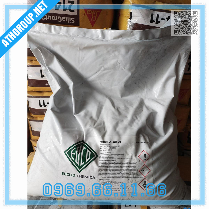 Alternative view of EUCOPATCH 20 | Vữa Sửa Chữa Gốc Xi Măng, Polyme Cải Tiến,