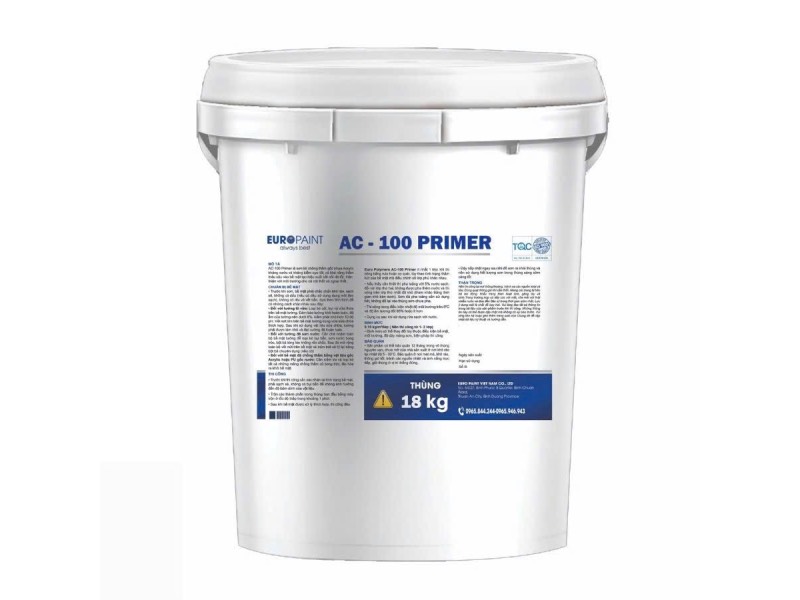 EURO POLYMERS AC-100 PRIMER | SƠN LÓT CHỐNG THẤM
