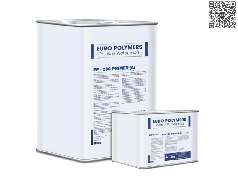 EURO POLYMERS EP-200 PRIMER | Sơn Lót Epoxy 2 Thành Phần Gốc Dung Môi