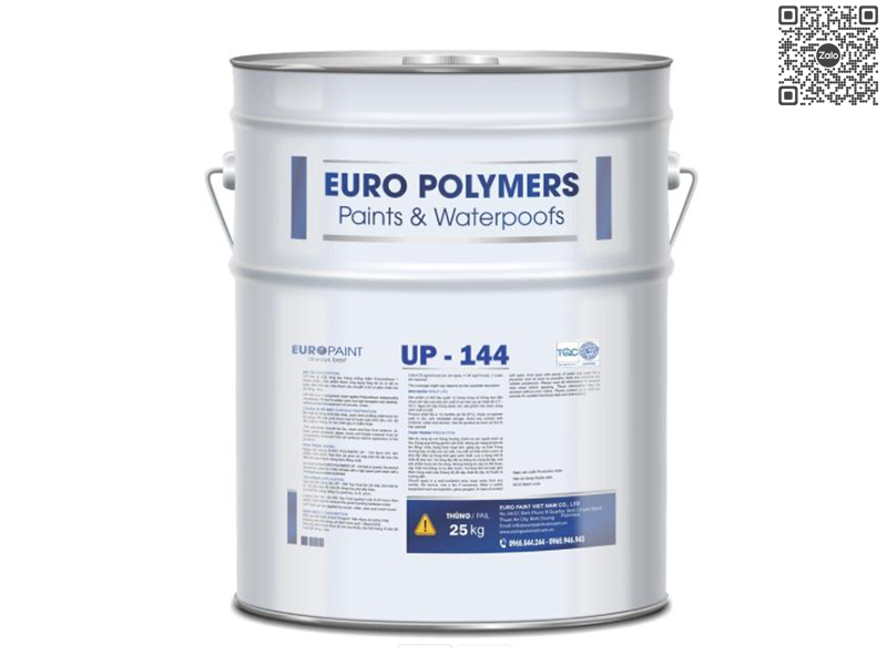 EURO POLYMERS UP-144 | Lớp Phủ Polyurethane 1 Thành Phần