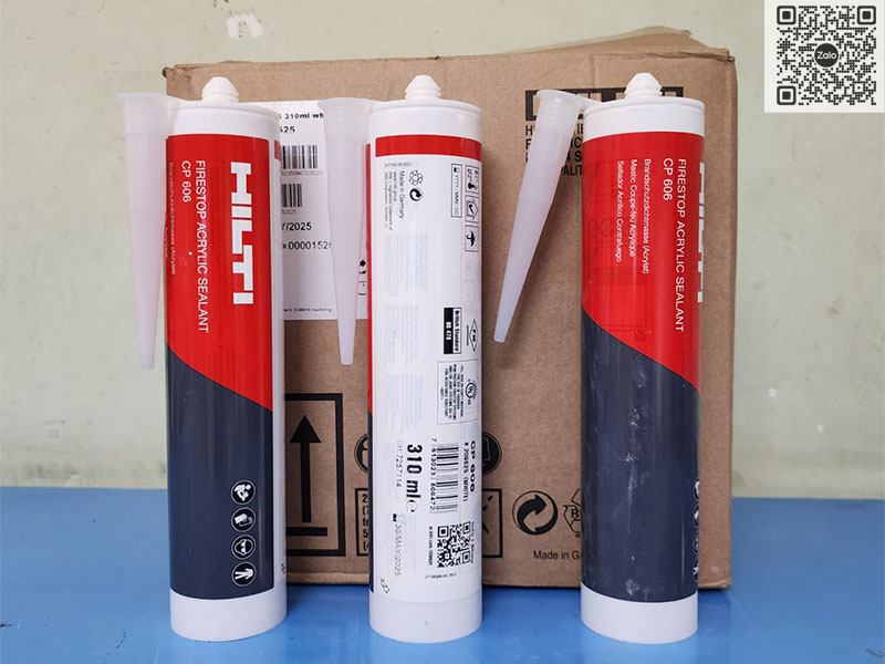 Keo Hilti CP606 | Keo Silicone Chống Cháy Lan