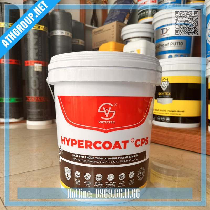 HYPERCOAT CPS | Chất Phủ Chống Thấm Xi Măng Polyme
