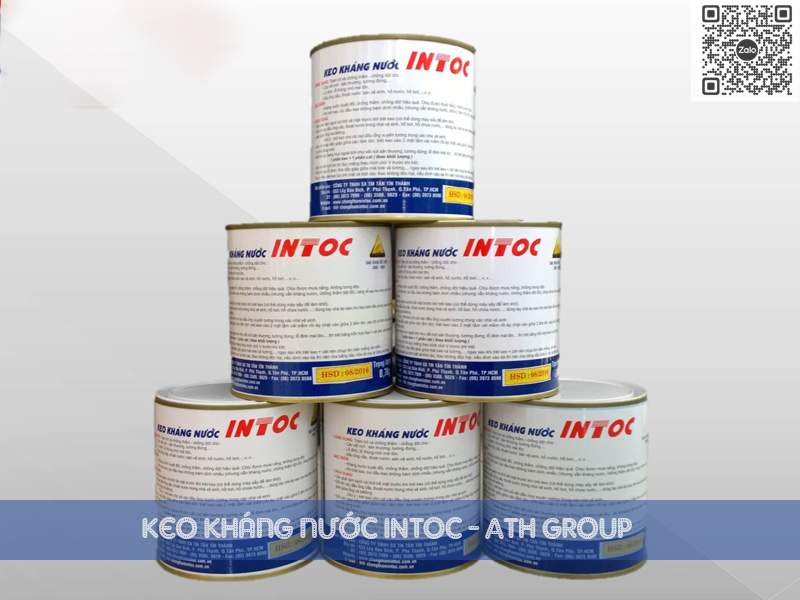 KEO KHÁNG NƯỚC INTOC | Hợp Chất Chống Thấm Dạng Keo