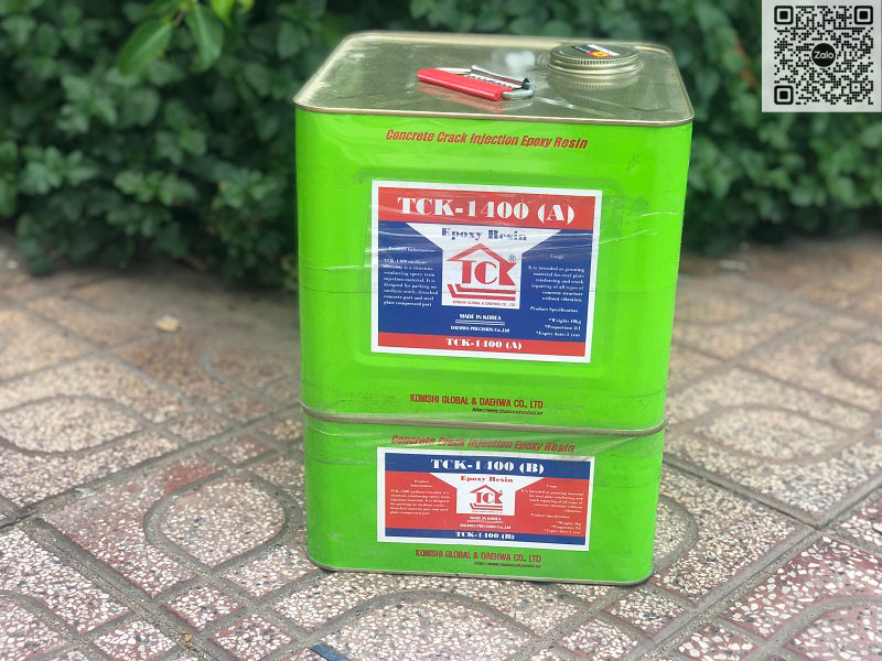 KEO NHỰA EPOXY TCK-1400 | Xử Lý Nứt Bê Tông
