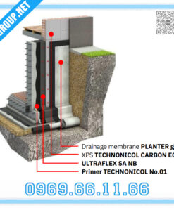 MÀNG TỰ DÍNH ULTRAFLEX SA NB | Màng Bitum Biến Tính - Ảnh 3