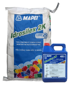 MAPEI IDROSILEX 2K | Vữa Chống Thấm Và Bảo Vệ Đàn Hồi Gốc Xi Măng