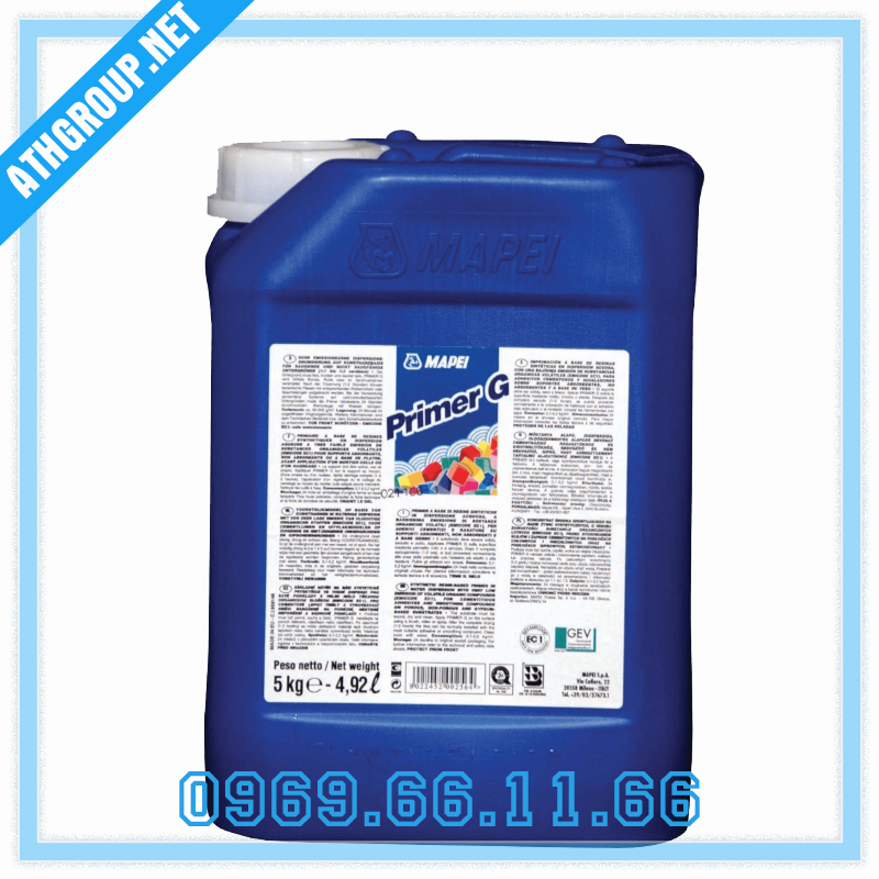 MAPEI PRIMER G | Sơn Lót Gốc Nhựa Tổng Hợp Tan Trong Nước