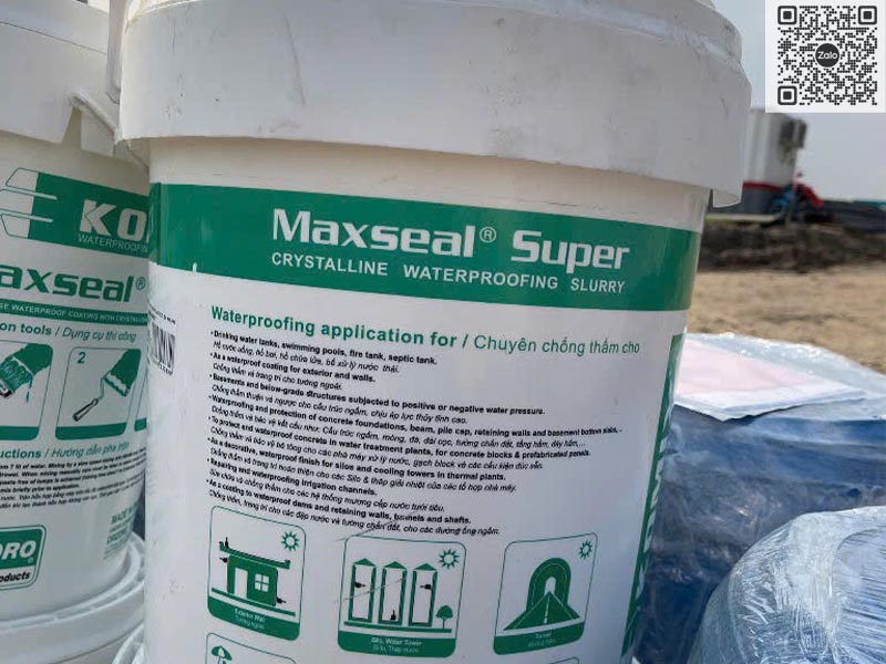 Maxseal Super - Chống Thấm Thẩm Thấu Bê Tông