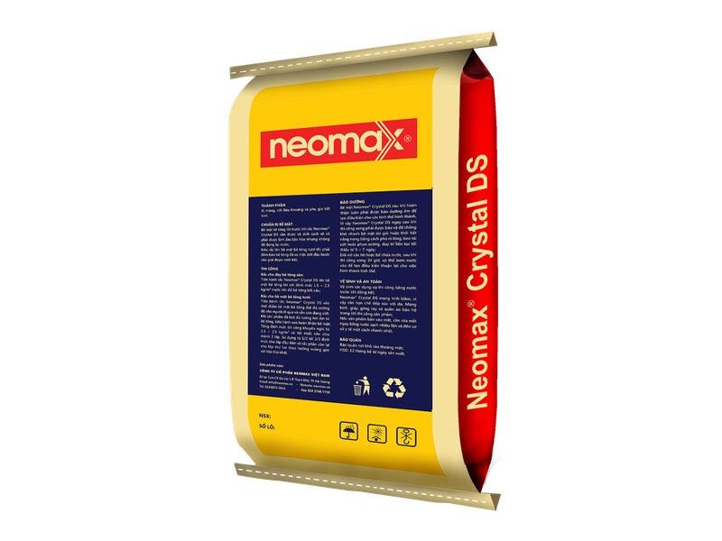 Alternative view of Neomax Crystal DS | Hợp chất chống thấm kết tinh thẩm thấu