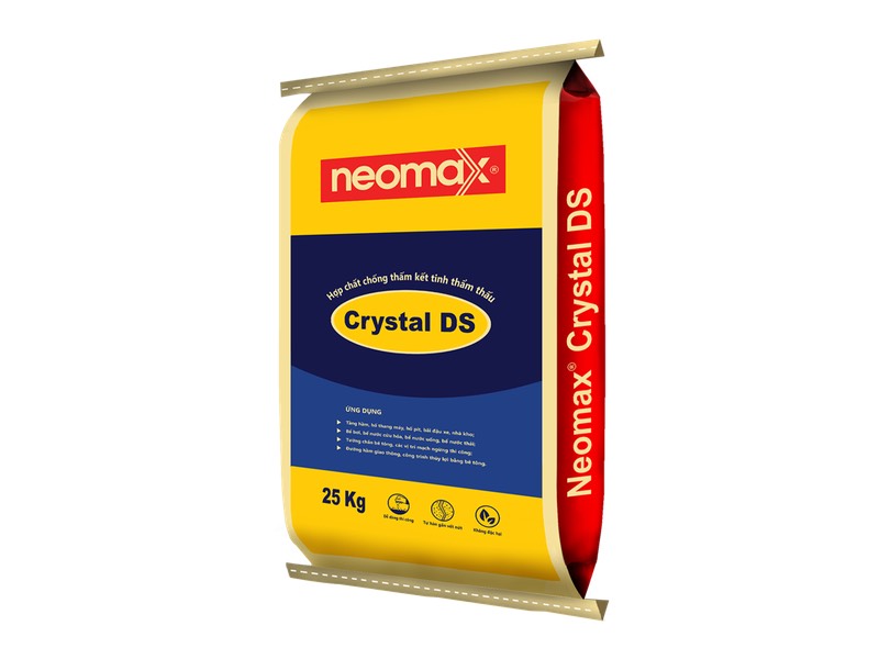 Neomax Crystal DS | Hợp chất chống thấm kết tinh thẩm thấu
