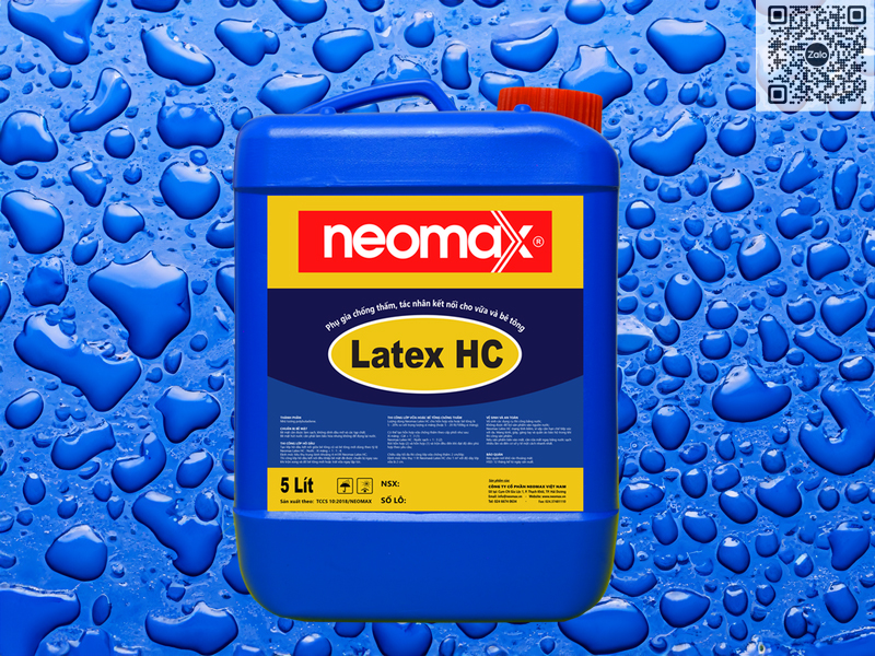 NEOMAX LATEX HC | Phụ Gia Chống Thấm Cho Vữa Và Bê Tông