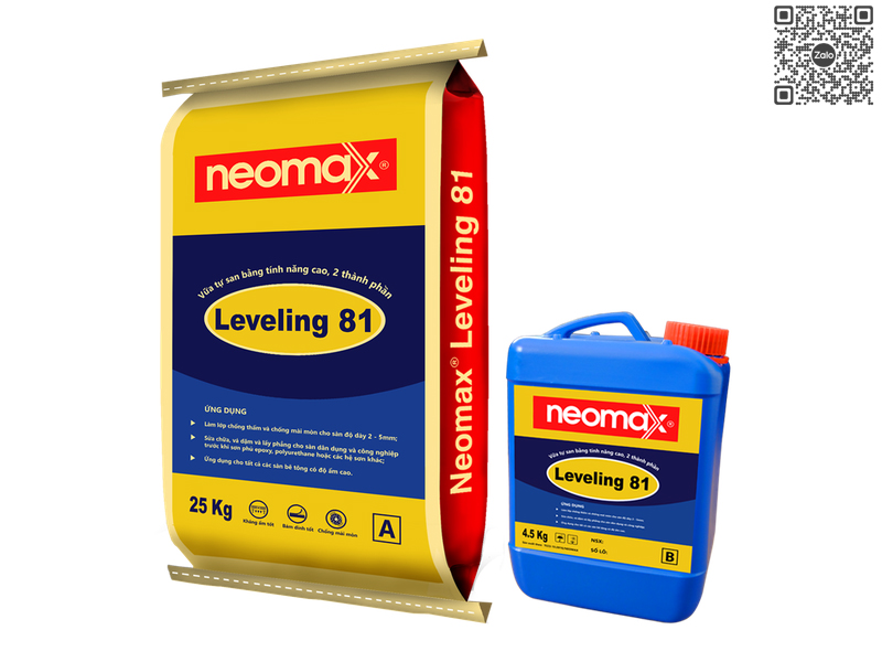 NEOMAX LEVELING 81 | Vữa Tự San Bằng Gốc Xi Măng -Polymer