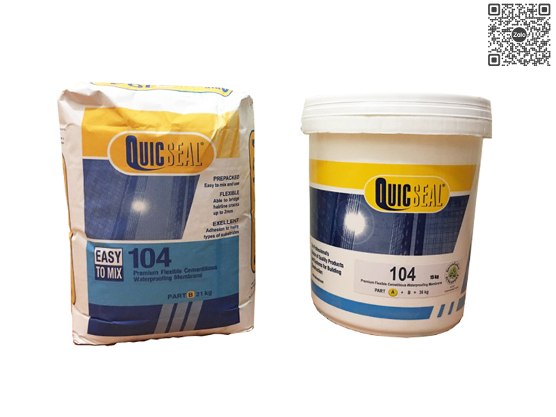 QUICSEAL 104 | Chống Thấm Gốc Xi Măng Hai Thành Phần