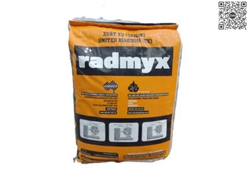 Radmyx – Vật liệu chống thấm tinh thể thẩm thấu