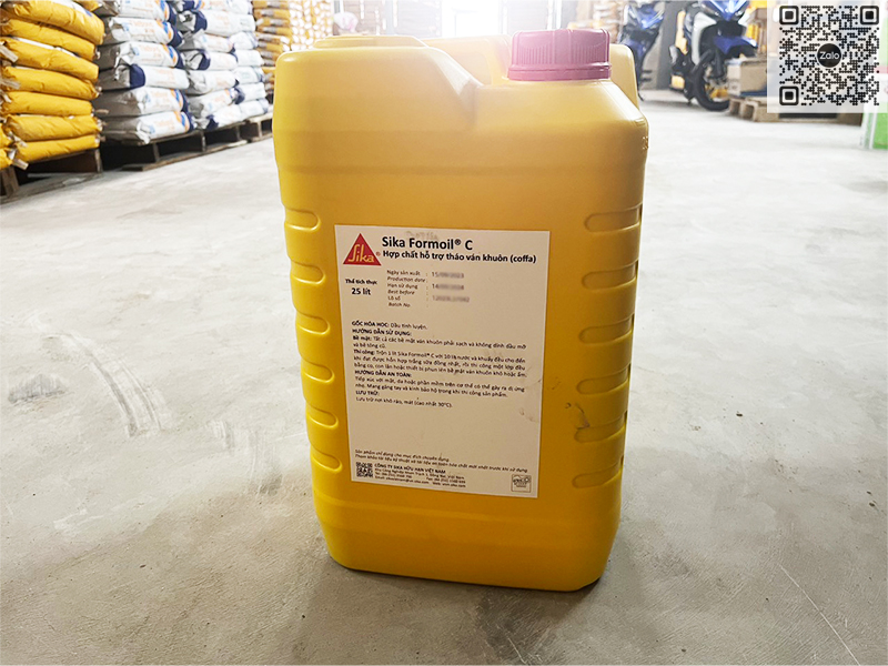 SIKA FORMOIL C | Dầu Tách Ván Khuôn Cho Bê Tông