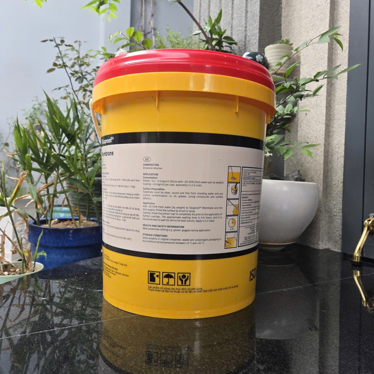 Alternative view of SIKAPROOF MEMBRANE | Sơn Chống Thấm Bitum