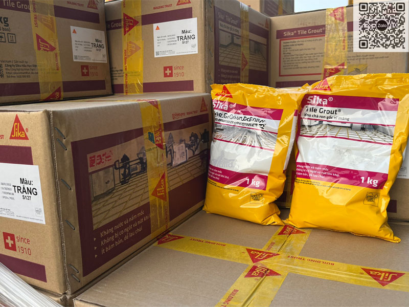 SIKA TILE GROUT | Keo Chít Mạch Gạch - Ảnh 4