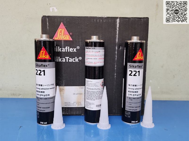SIKAFLEX 221 | Keo Trám Khe Polyurethane Đa Năng