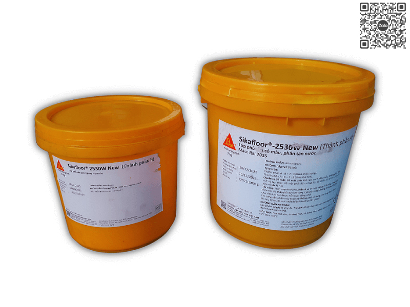 SIKAFLOOR 2530W | Sơn Sàn Gốc Epoxy Hệ Nước
